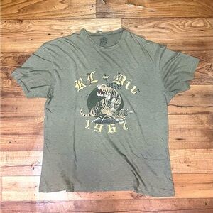 Vintage Polo Ralph Lauren Tiger RL 1967 Philipines T Shirt. Very Rare. L Roomy